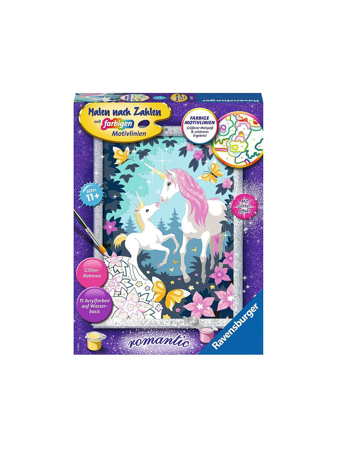 RAVENSBURGER | Malen nach Zahlen - Einhornmagie | 